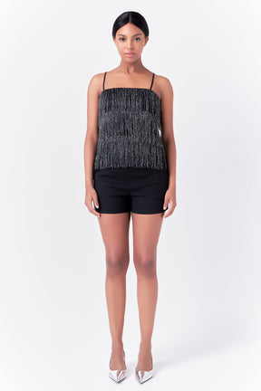 ENDLESS ROSE - Endless Rose - Fringe Tiered Top - TOPS available at Objectrare