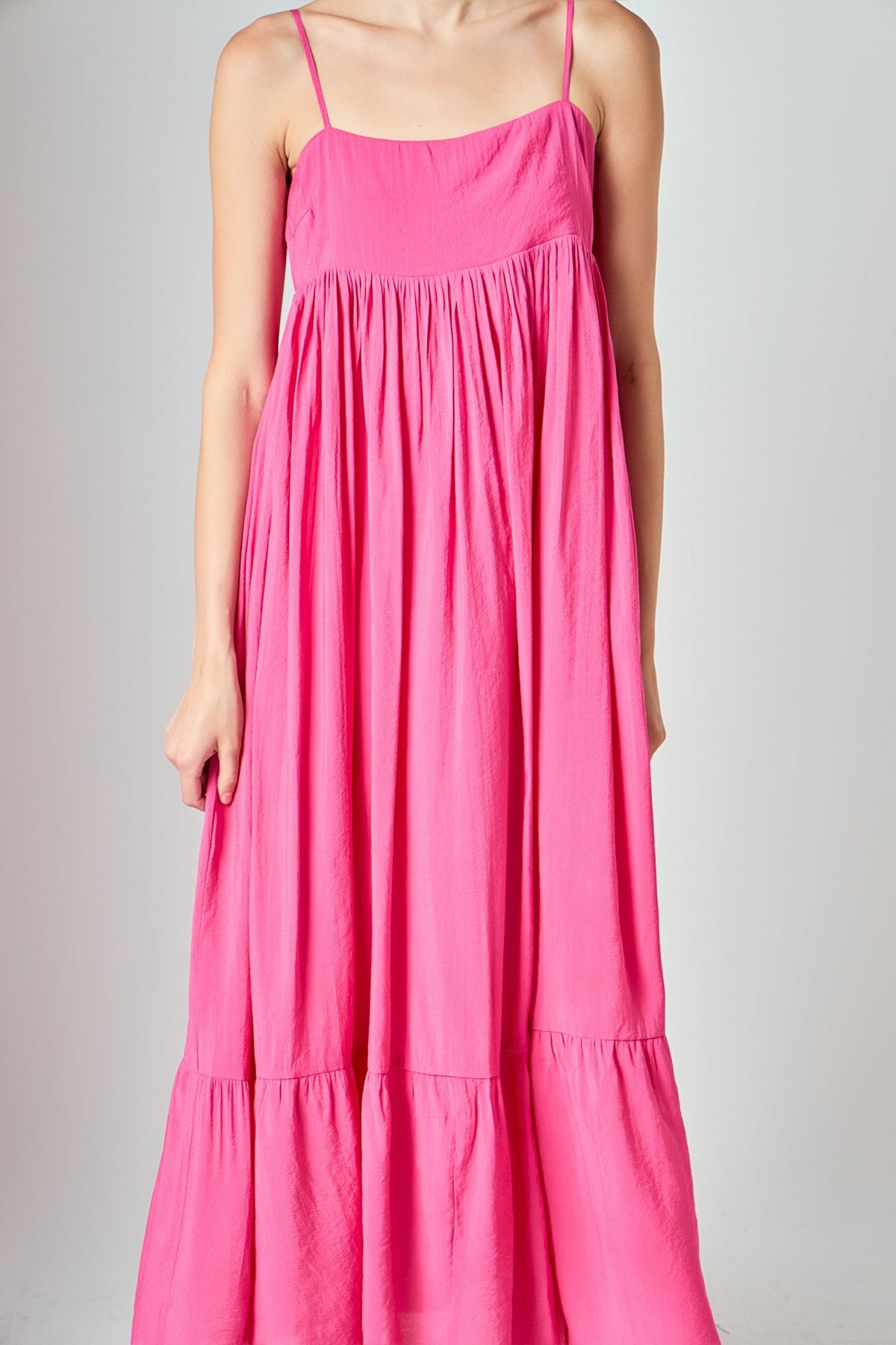 ENDLESS ROSE - Babydoll Maxi Dress - DRESSES available at Objectrare