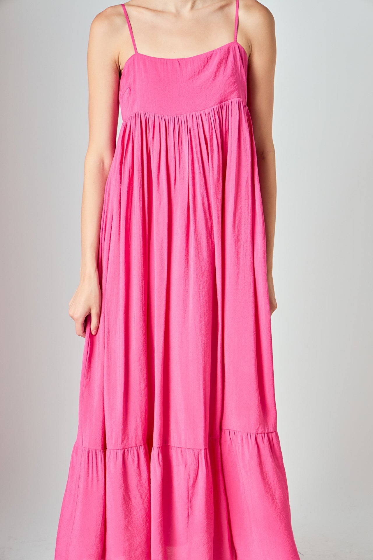 ENDLESS ROSE - Babydoll Maxi Dress - DRESSES available at Objectrare