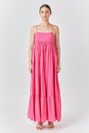 ENDLESS ROSE - Babydoll Maxi Dress - DRESSES available at Objectrare