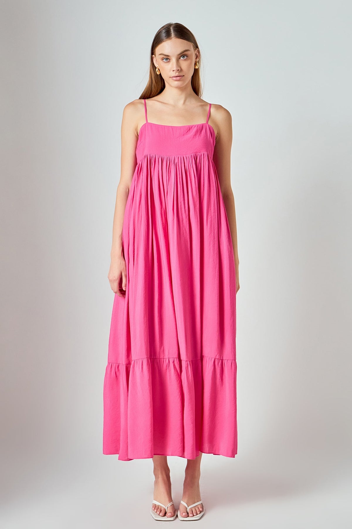 ENDLESS ROSE - Babydoll Maxi Dress - DRESSES available at Objectrare