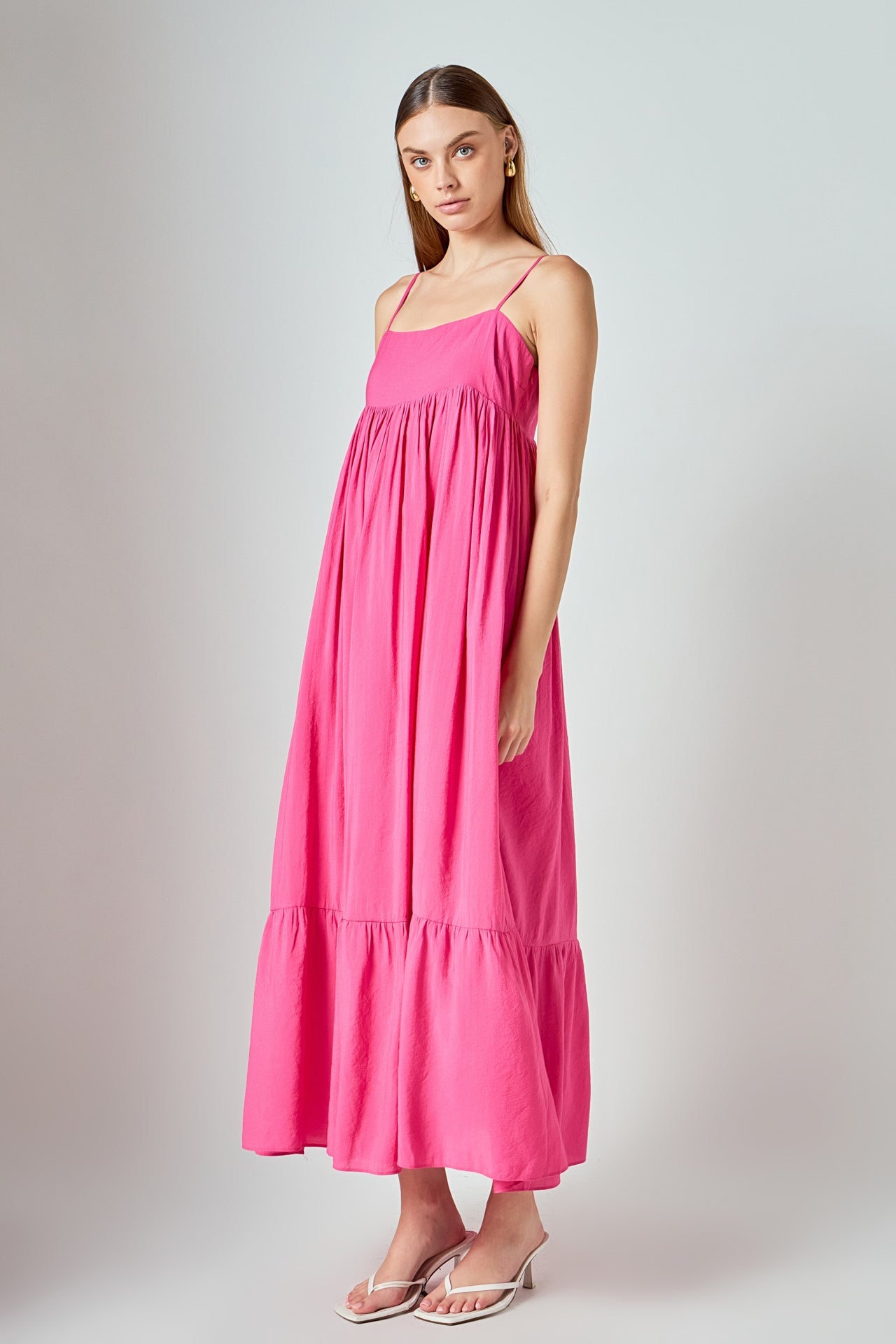 ENDLESS ROSE - Babydoll Maxi Dress - DRESSES available at Objectrare