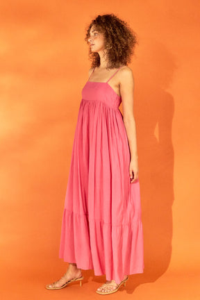 ENDLESS ROSE - Babydoll Maxi Dress - DRESSES available at Objectrare