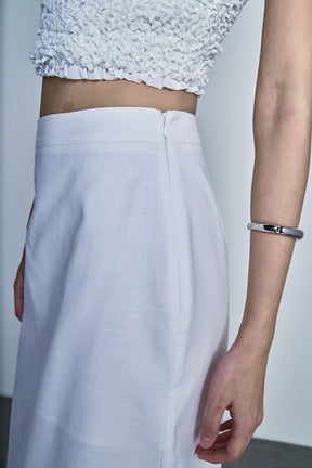 ENDLESS ROSE - Linen Maxi Skirt - SKIRTS available at Objectrare