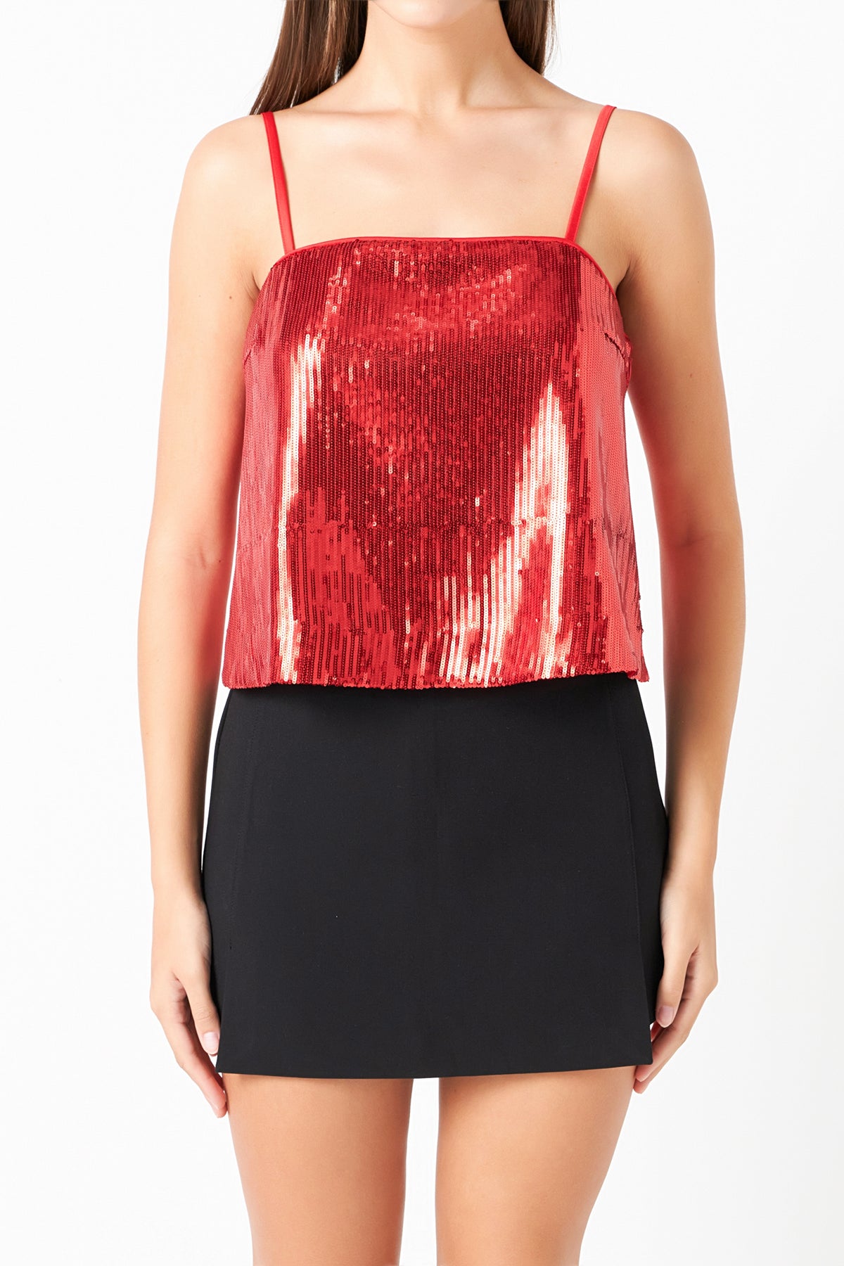 ENDLESS ROSE - Sequins Top - TOPS available at Objectrare