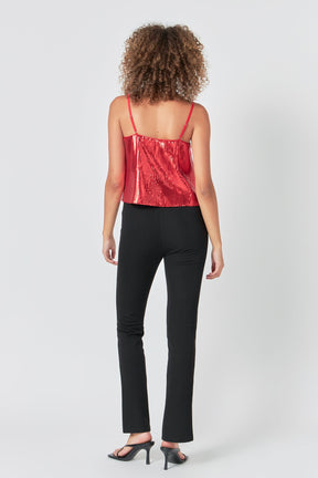 ENDLESS ROSE - Sequins Top - TOPS available at Objectrare