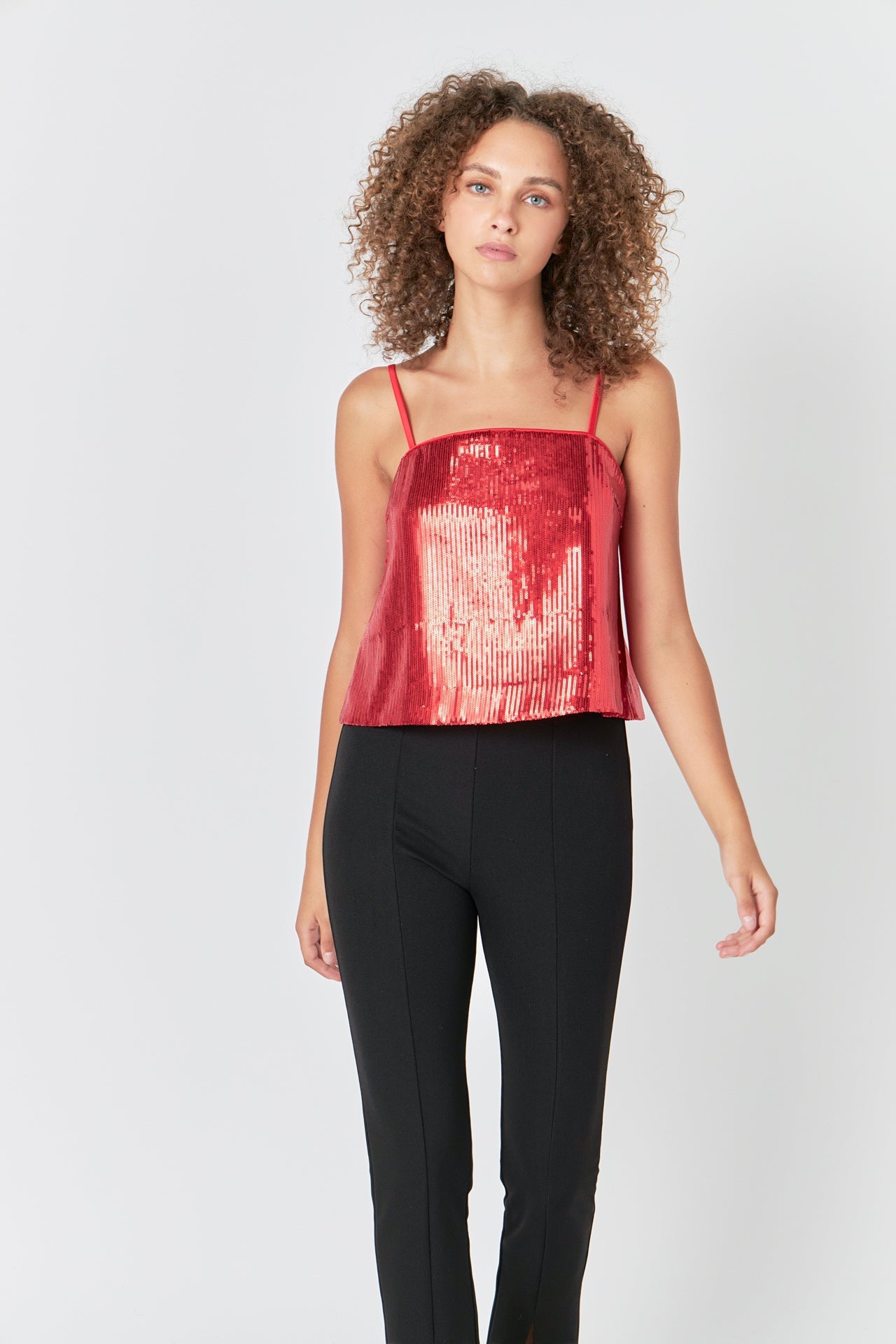ENDLESS ROSE - Sequins Top - TOPS available at Objectrare