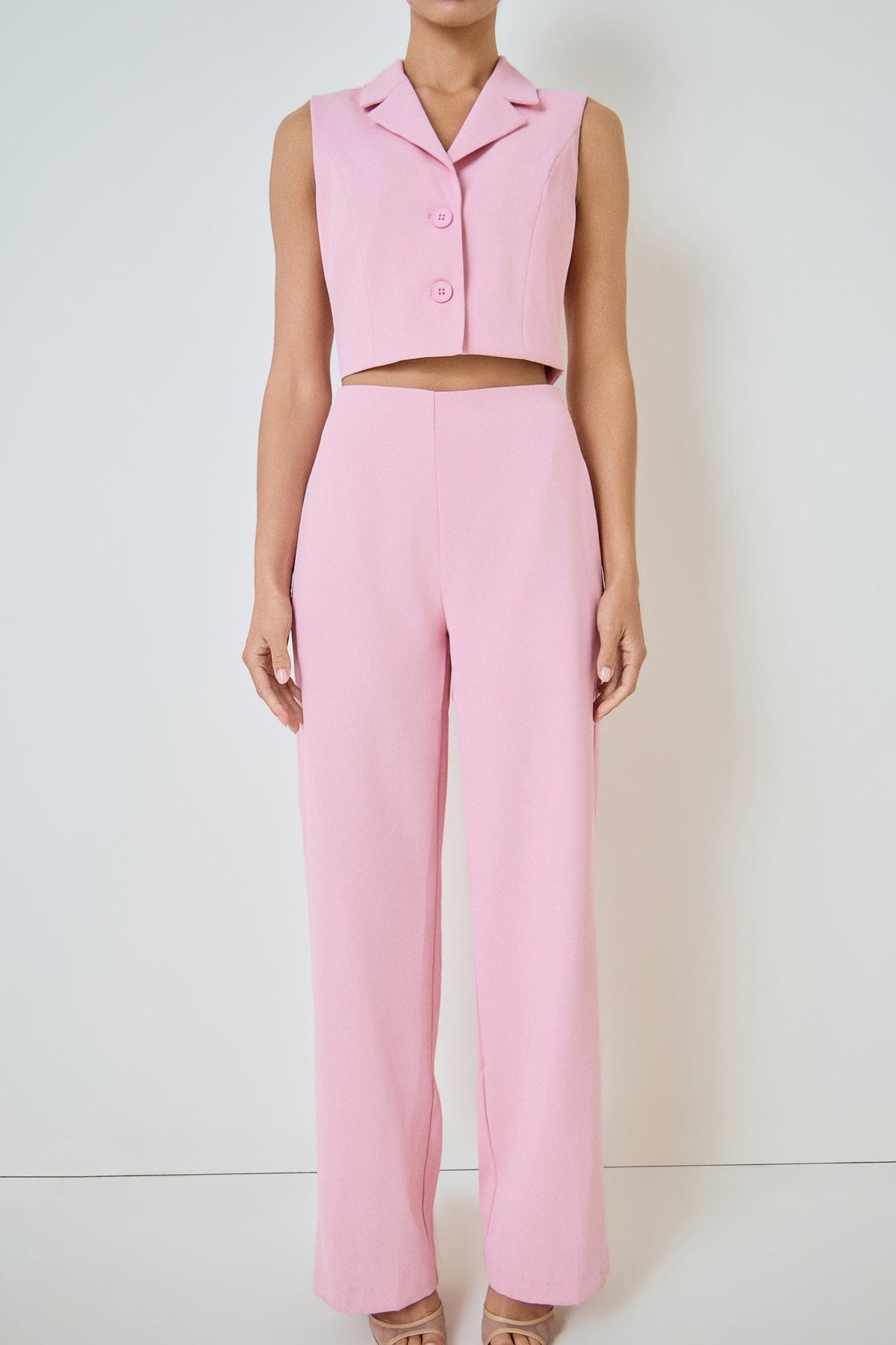 MARSY - Blazer Open Front Jumpsuit - JUMPSUITS available at Objectrare