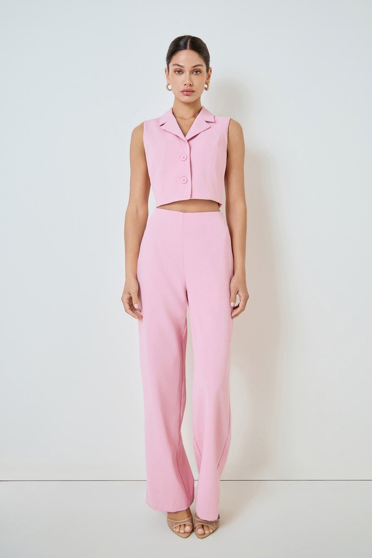 MARSY - Blazer Open Front Jumpsuit - JUMPSUITS available at Objectrare