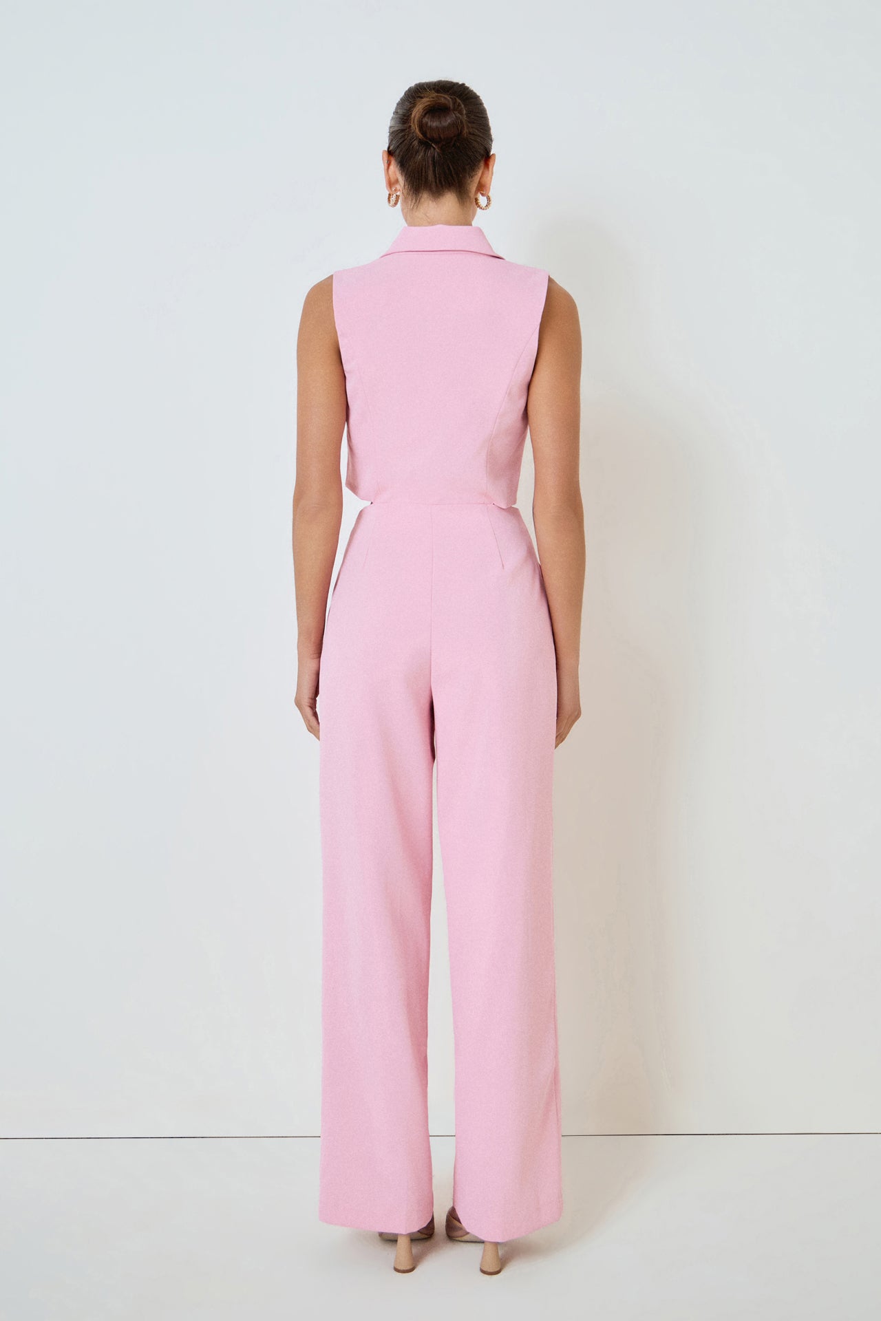 MARSY - Blazer Open Front Jumpsuit - JUMPSUITS available at Objectrare