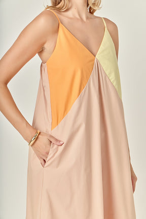 ENGLISH FACTORY - Color Block Maxi Dress - DRESSES available at Objectrare