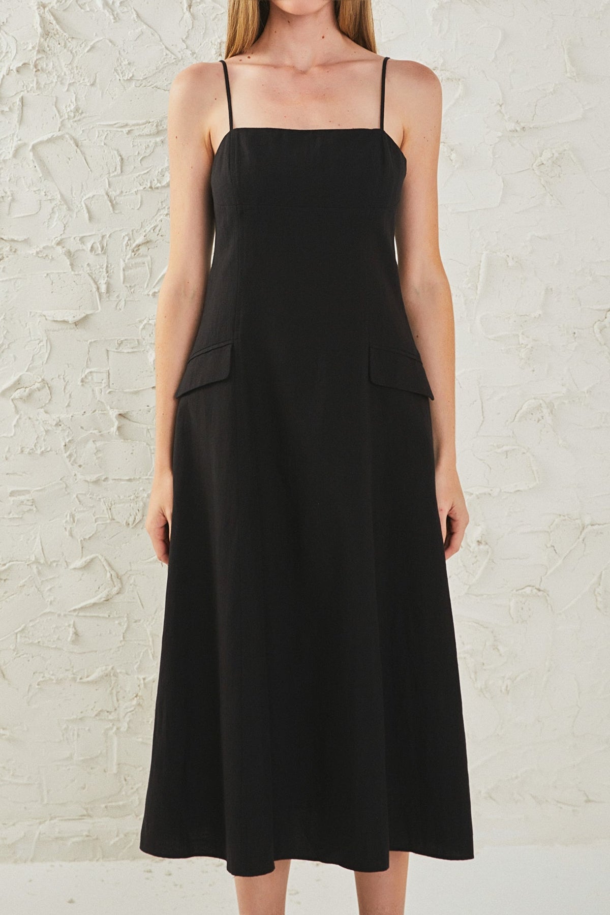 ENDLESS ROSE - Linen Maxi Dress - DRESSES available at Objectrare