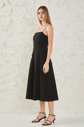 ENDLESS ROSE - Linen Maxi Dress - DRESSES available at Objectrare