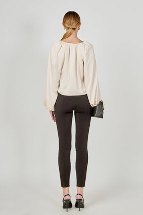 ENDLESS ROSE - Front Twist Top - SHIRTS & BLOUSES available at Objectrare