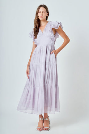 ENDLESS ROSE - Open Back Maxi Dress - DRESSES available at Objectrare