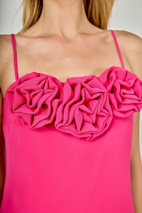 ENDLESS ROSE - Rose Bubble Mini Dress - DRESSES available at Objectrare