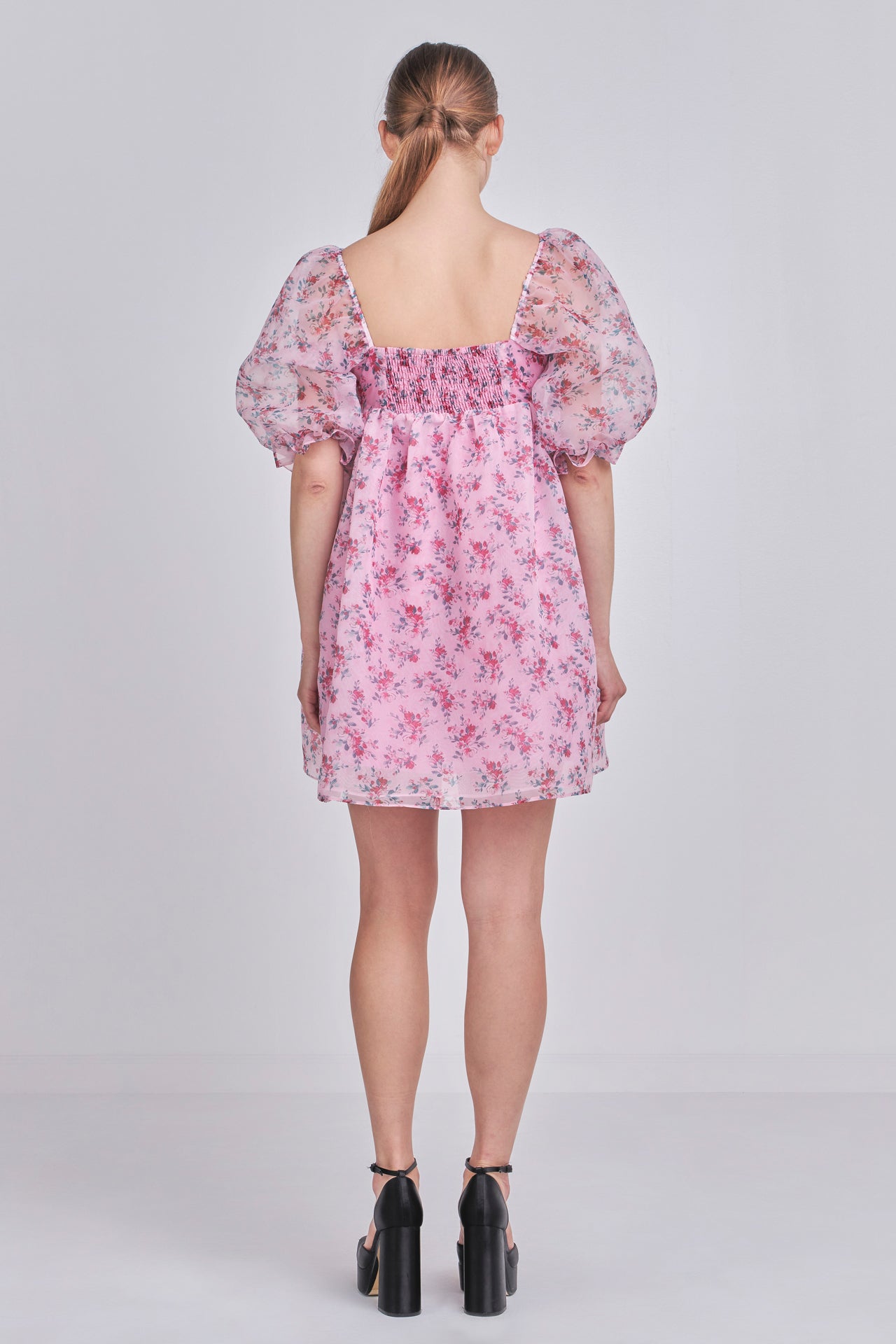 ENDLESS ROSE - Organza Baby Doll Dress - DRESSES available at Objectrare