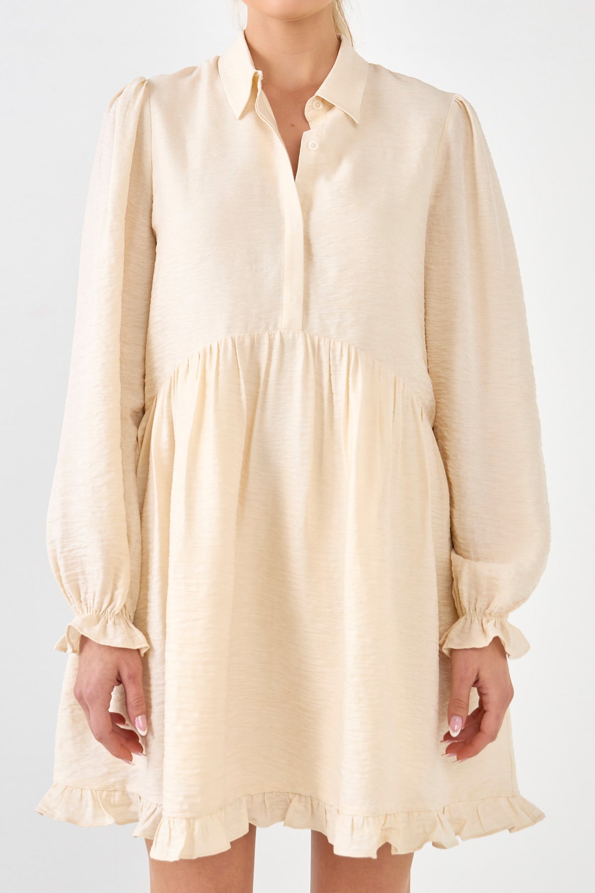 Collared Button Down Dress