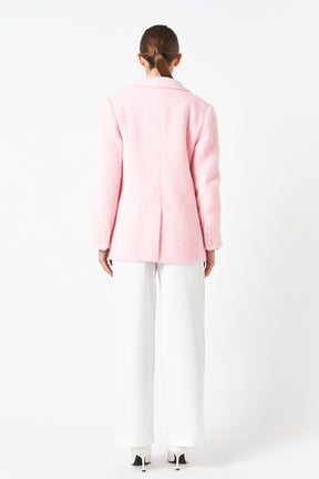 ENDLESS ROSE - Soft Buttoned Blazer - JACKETS available at Objectrare