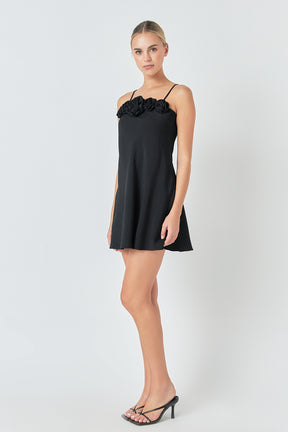ENDLESS ROSE - Corsage Mini Dress - DRESSES available at Objectrare