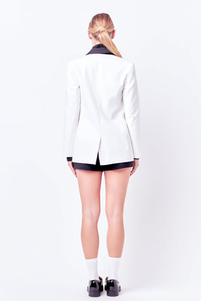ENDLESS ROSE - Color Block Blazer - BLAZERS available at Objectrare