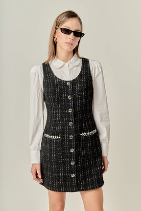 ENGLISH FACTORY - Lace Trim Shirt - BLOUSES available at Objectrare