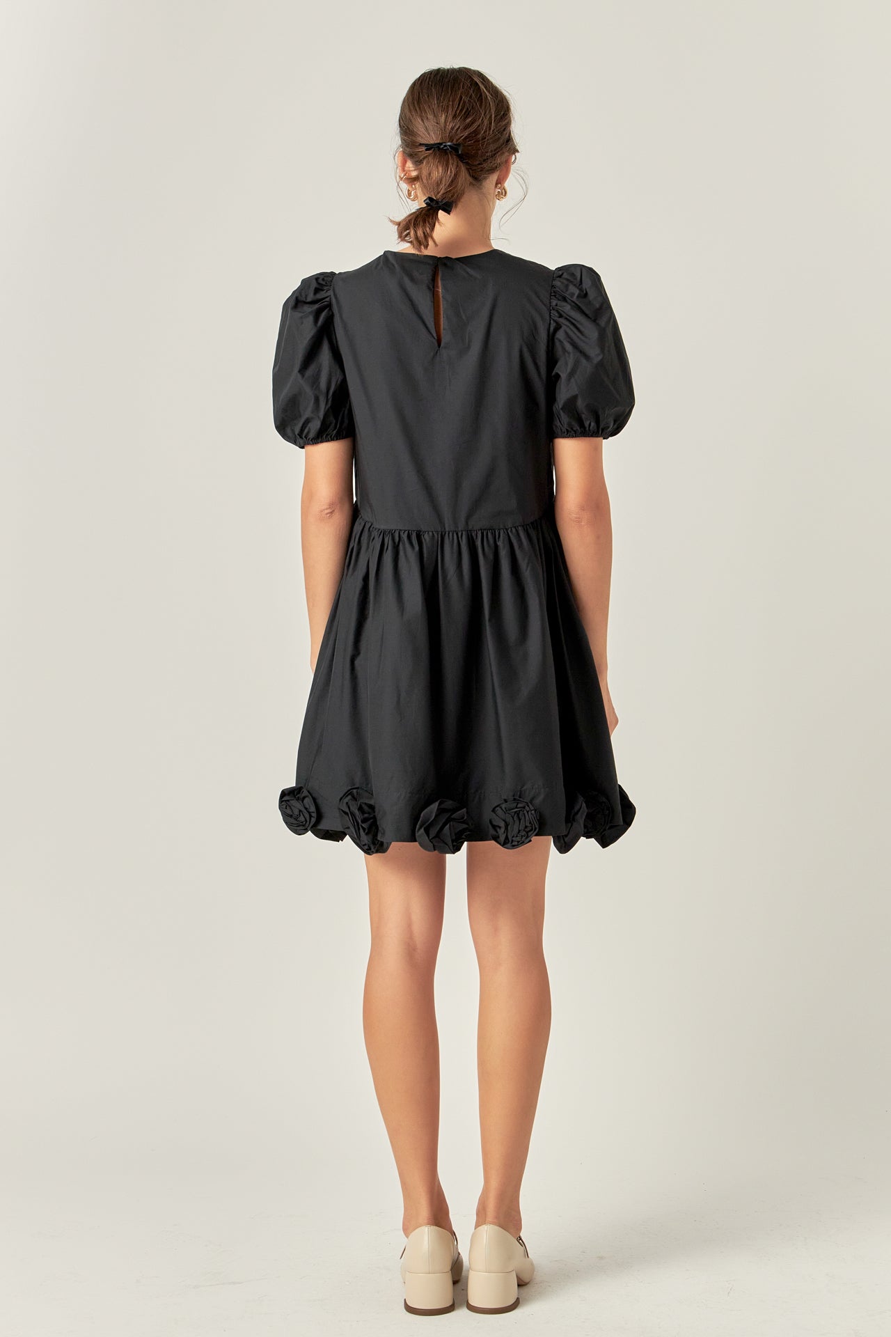 ENGLISH FACTORY - English Factory - Poplin Corsage Mini Dress - DRESSES available at Objectrare