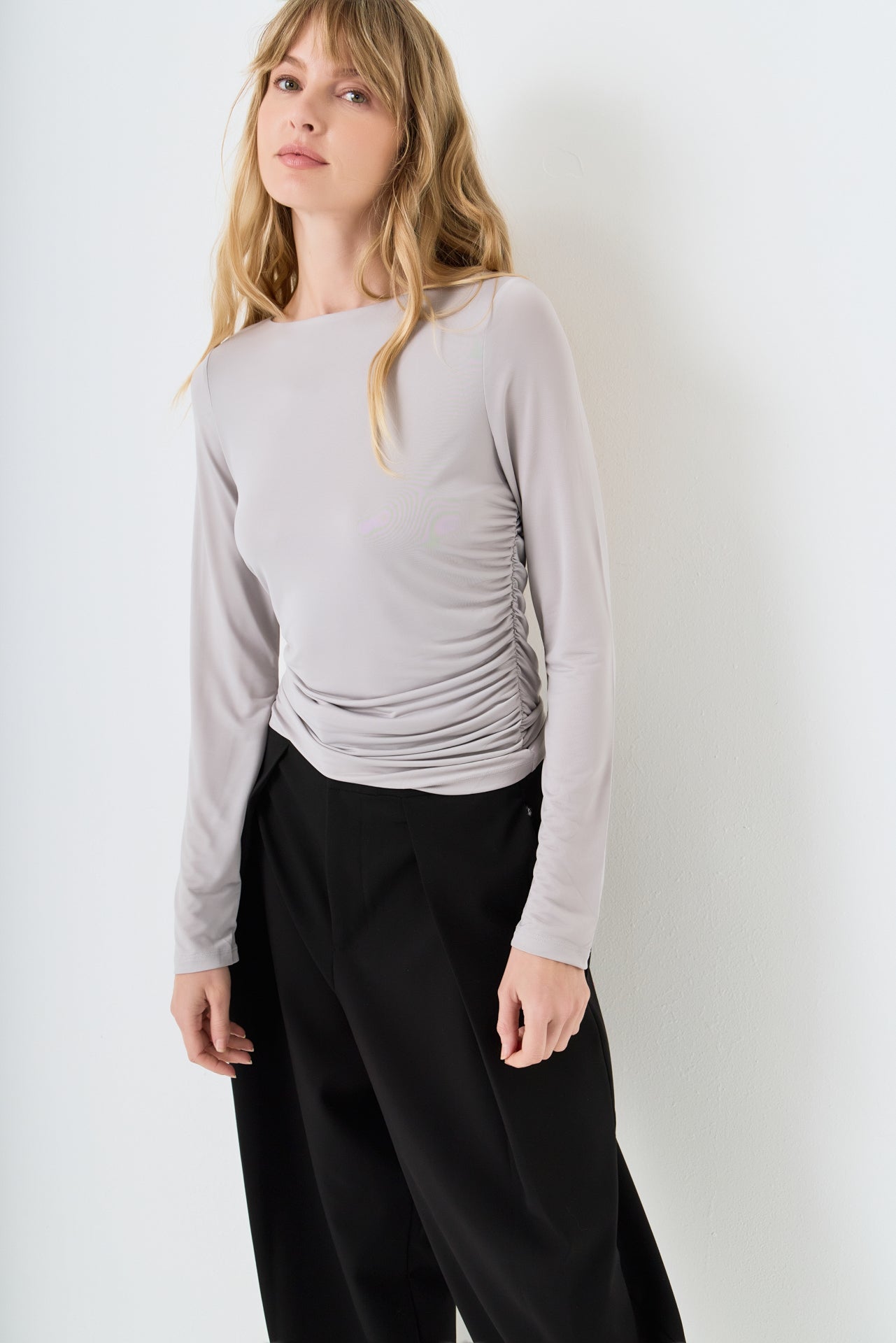 Draped Ruched Top