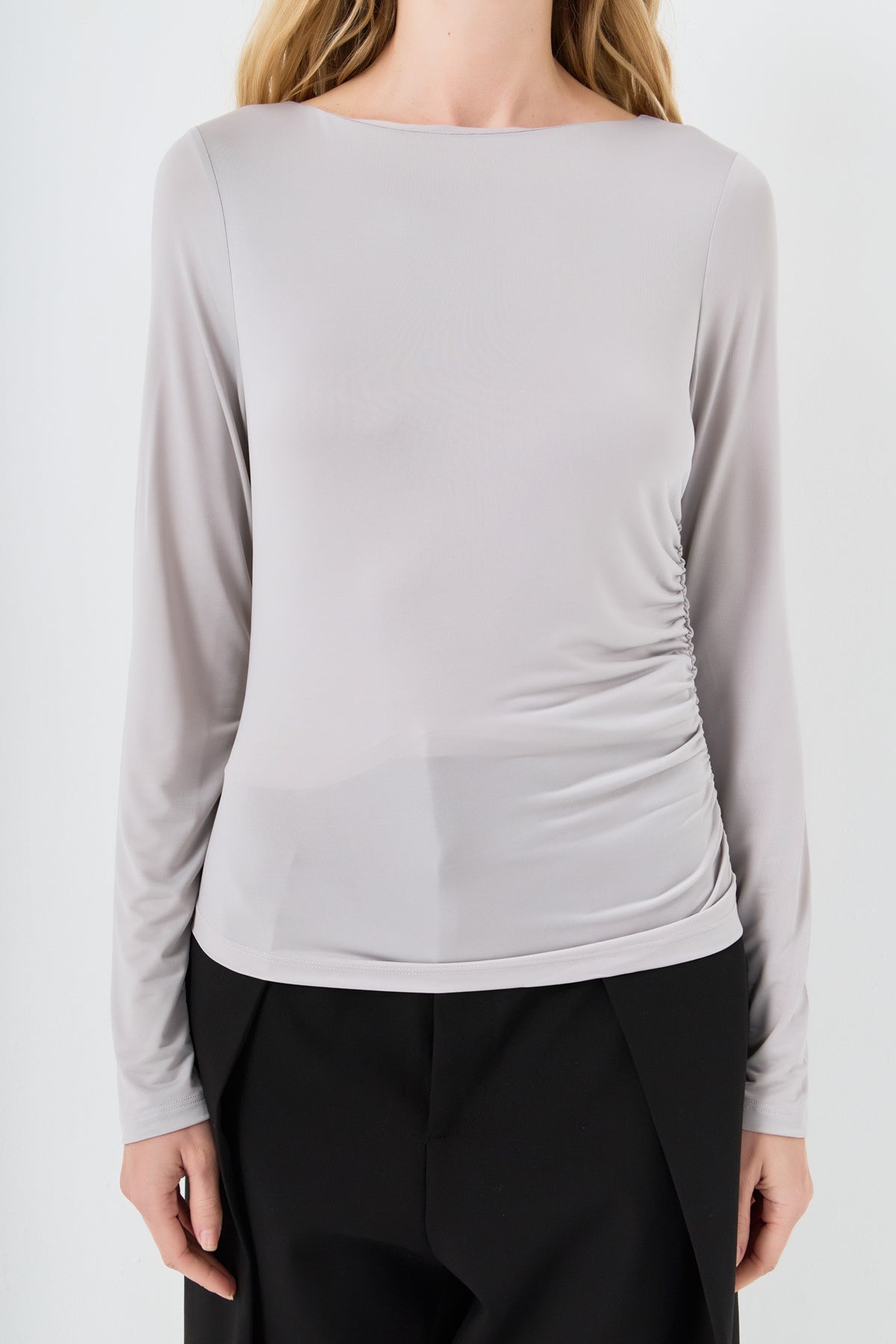 Draped Ruched Top