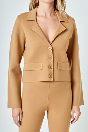 ENDLESS ROSE - Sweater Blazer - BLAZERS available at Objectrare