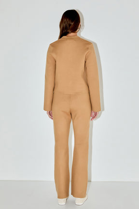 ENDLESS ROSE - Knit Fitted Pants - PANTS available at Objectrare