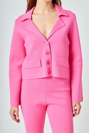 ENDLESS ROSE - Sweater Blazer - BLAZERS available at Objectrare