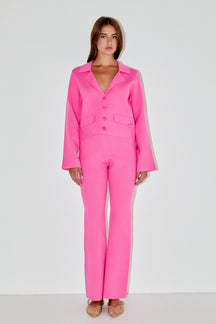 ENDLESS ROSE - Knit Fitted Pants - PANTS available at Objectrare