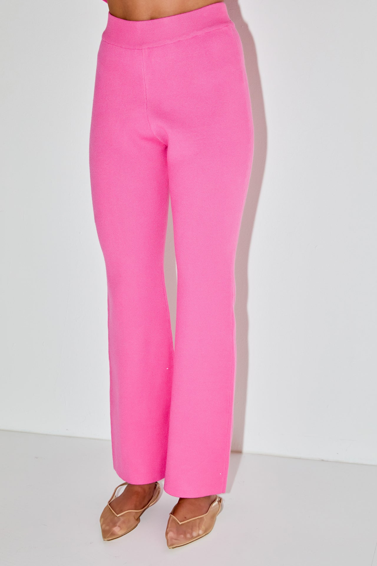 ENDLESS ROSE - Knit Fitted Pants - PANTS available at Objectrare