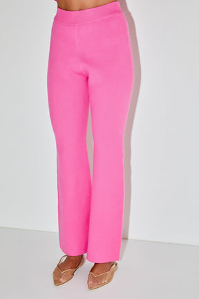 ENDLESS ROSE - Knit Fitted Pants - PANTS available at Objectrare