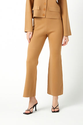 ENDLESS ROSE - Knit Fitted Pants - PANTS available at Objectrare