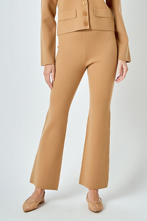 ENDLESS ROSE - Knit Fitted Pants - PANTS available at Objectrare