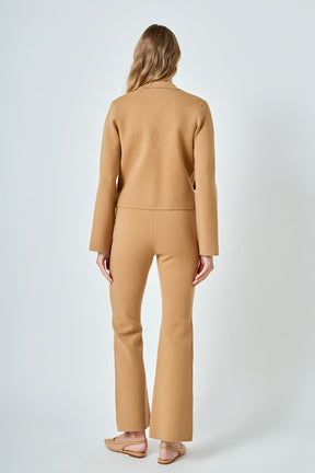 ENDLESS ROSE - Knit Fitted Pants - PANTS available at Objectrare