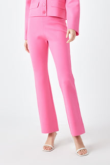 ENDLESS ROSE - Knit Fitted Pants - PANTS available at Objectrare