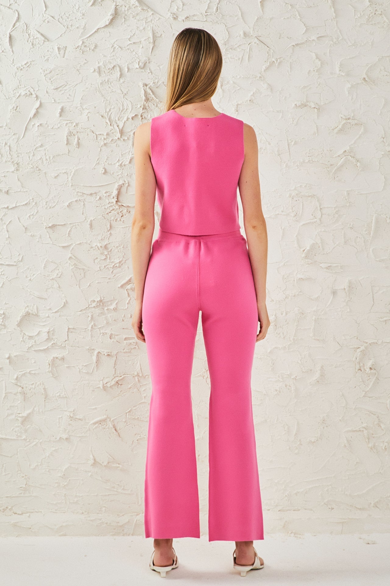 ENDLESS ROSE - Endless Rose - Knit Fitted Pants - PANTS available at Objectrare