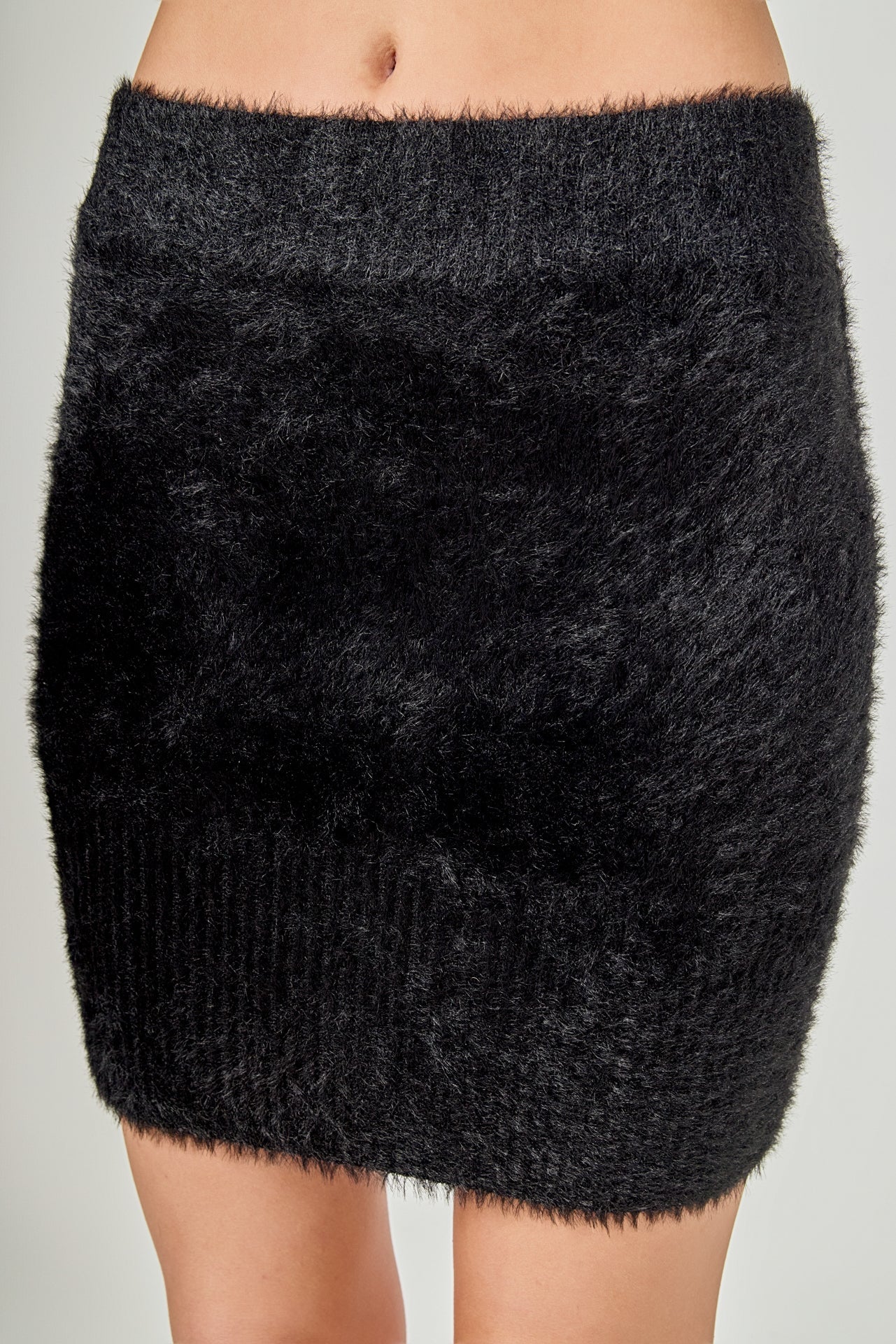 ENDLESS ROSE - Fuzzy Mini Skirt - SKIRTS available at Objectrare