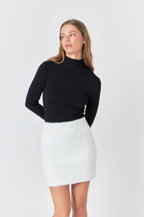 ENDLESS ROSE - Endless Rose - Fuzzy Mini Skirt - SKIRTS available at Objectrare