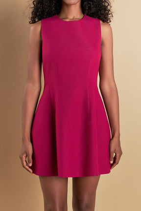 ENDLESS ROSE - Voluminous Mini Dress - DRESSES available at Objectrare