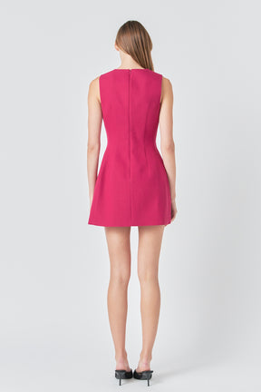 ENDLESS ROSE - Voluminous Mini Dress - DRESSES available at Objectrare