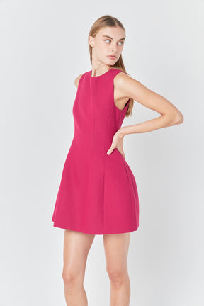 ENDLESS ROSE - Voluminous Mini Dress - DRESSES available at Objectrare