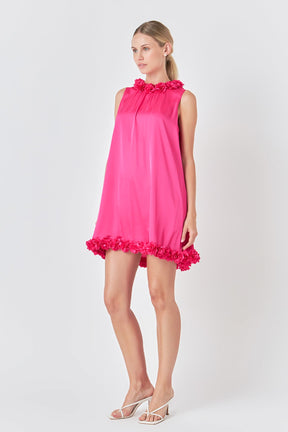 ENDLESS ROSE - Endless Rose - Rosette Mini Dress - DRESSES available at Objectrare