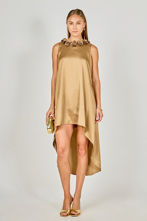 ENDLESS ROSE - Rosette Maxi Dress - DRESSES available at Objectrare