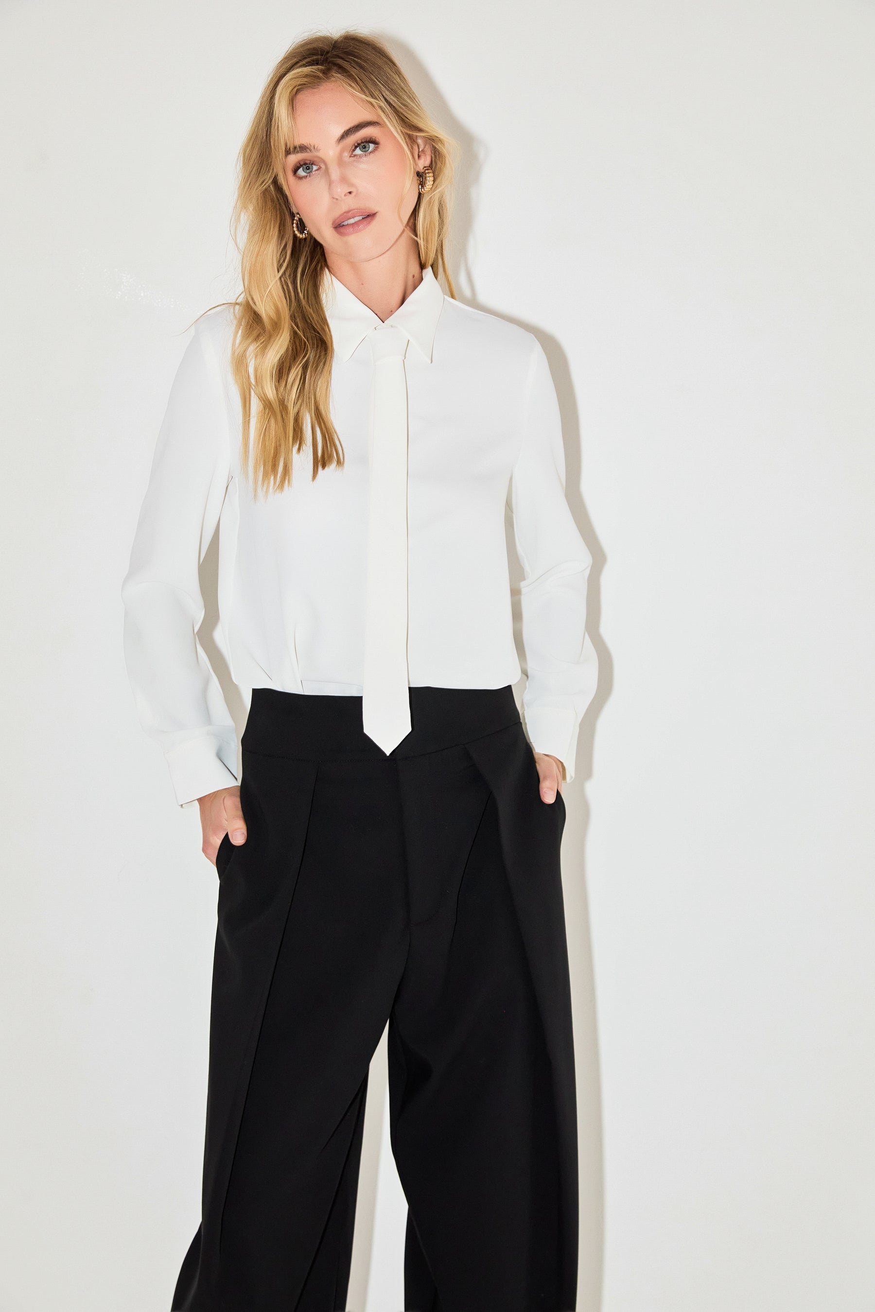 GREY LAB - Lightweight Collared Dress Shirt - SHIRTS & BLOUSES available at Objectrare
