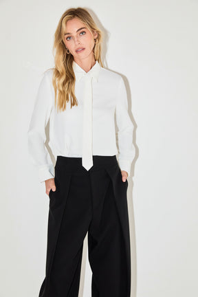 GREY LAB - Lightweight Collared Dress Shirt - SHIRTS & BLOUSES available at Objectrare