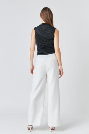 ENDLESS ROSE - Draped Ruched Top - TOPS available at Objectrare